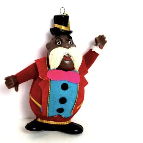 1960s Story Time Nursery Rhymes Master Christmas Tree Ornament Holiday Hong Kong - Picture 1 of 2